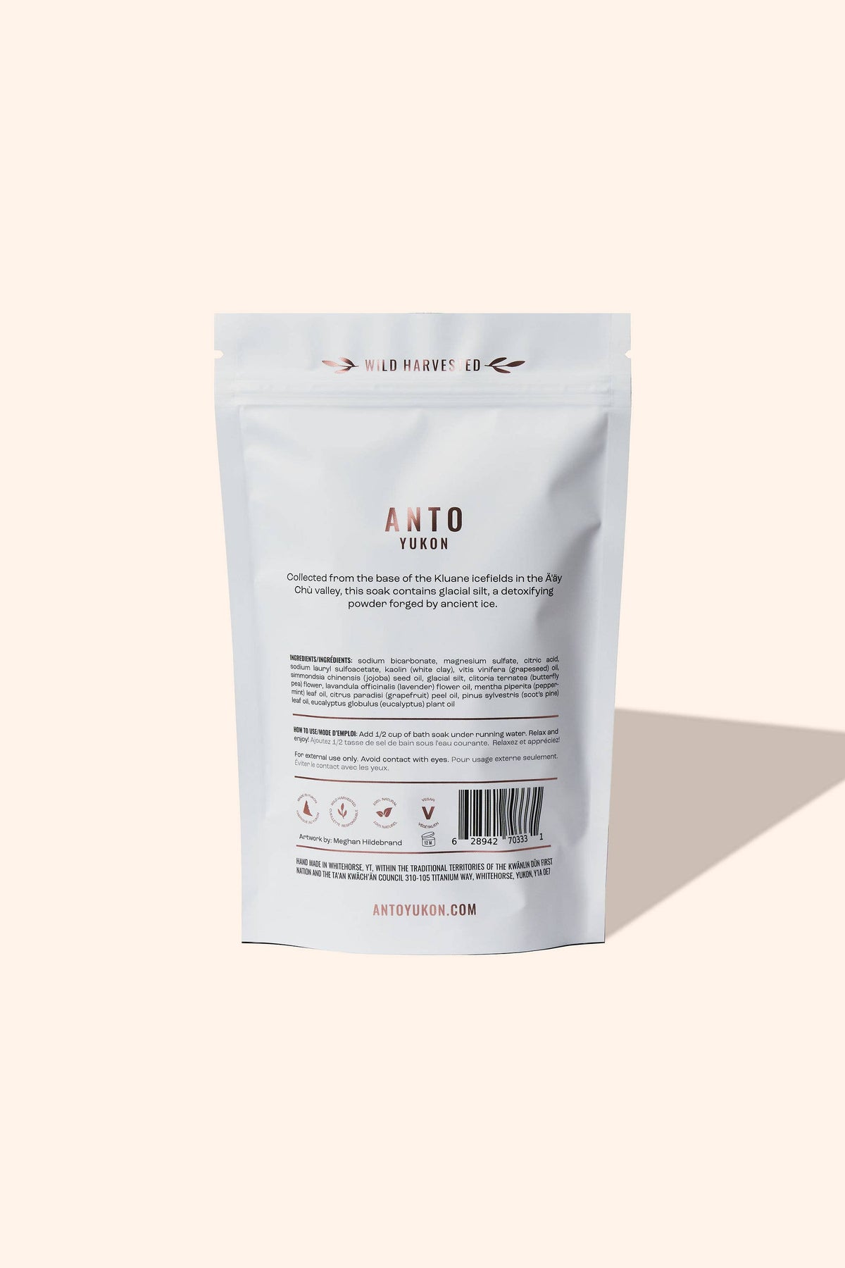 Anto Yukon - Foaming Glacier Bath Soak - 100 g