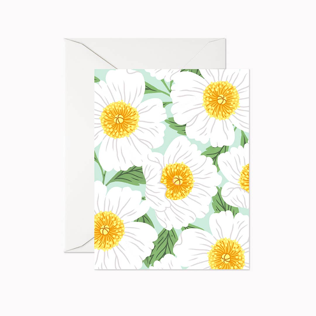 Linden Paper Co. - Peony Dance | Everyday Greeting Card