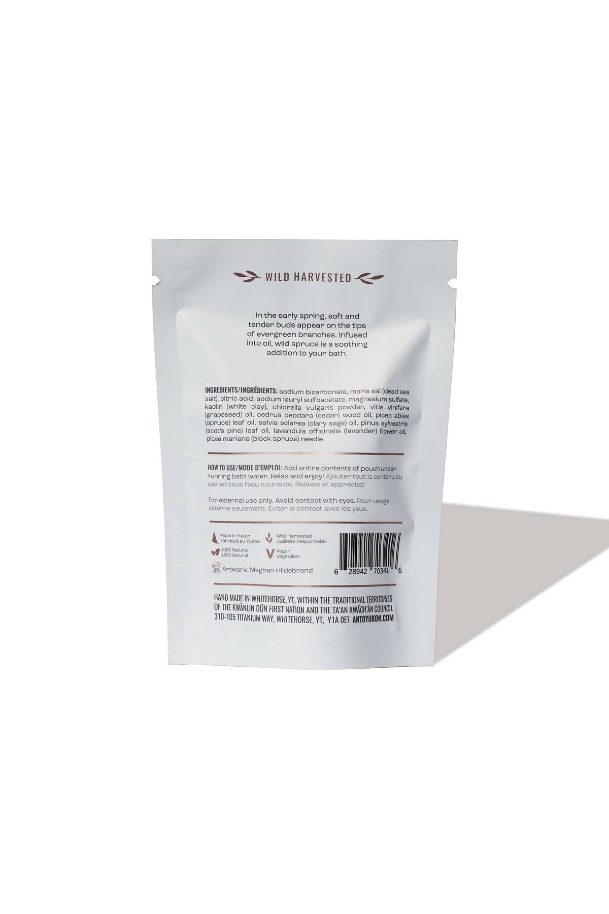 Anto Yukon - Foaming Spruce Bath Soak - 100 g