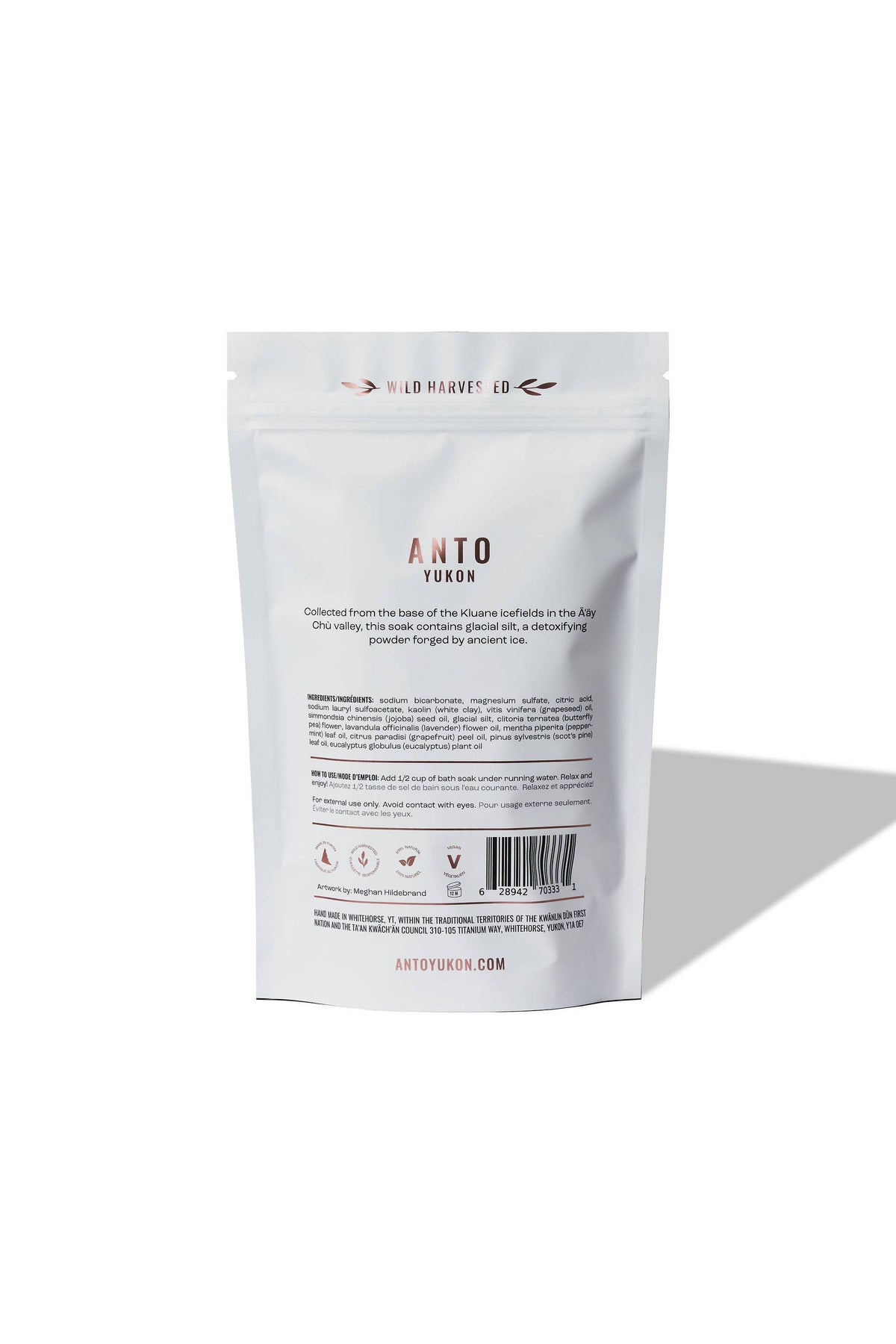 Anto Yukon - Foaming Glacier Bath Soak - 100 g