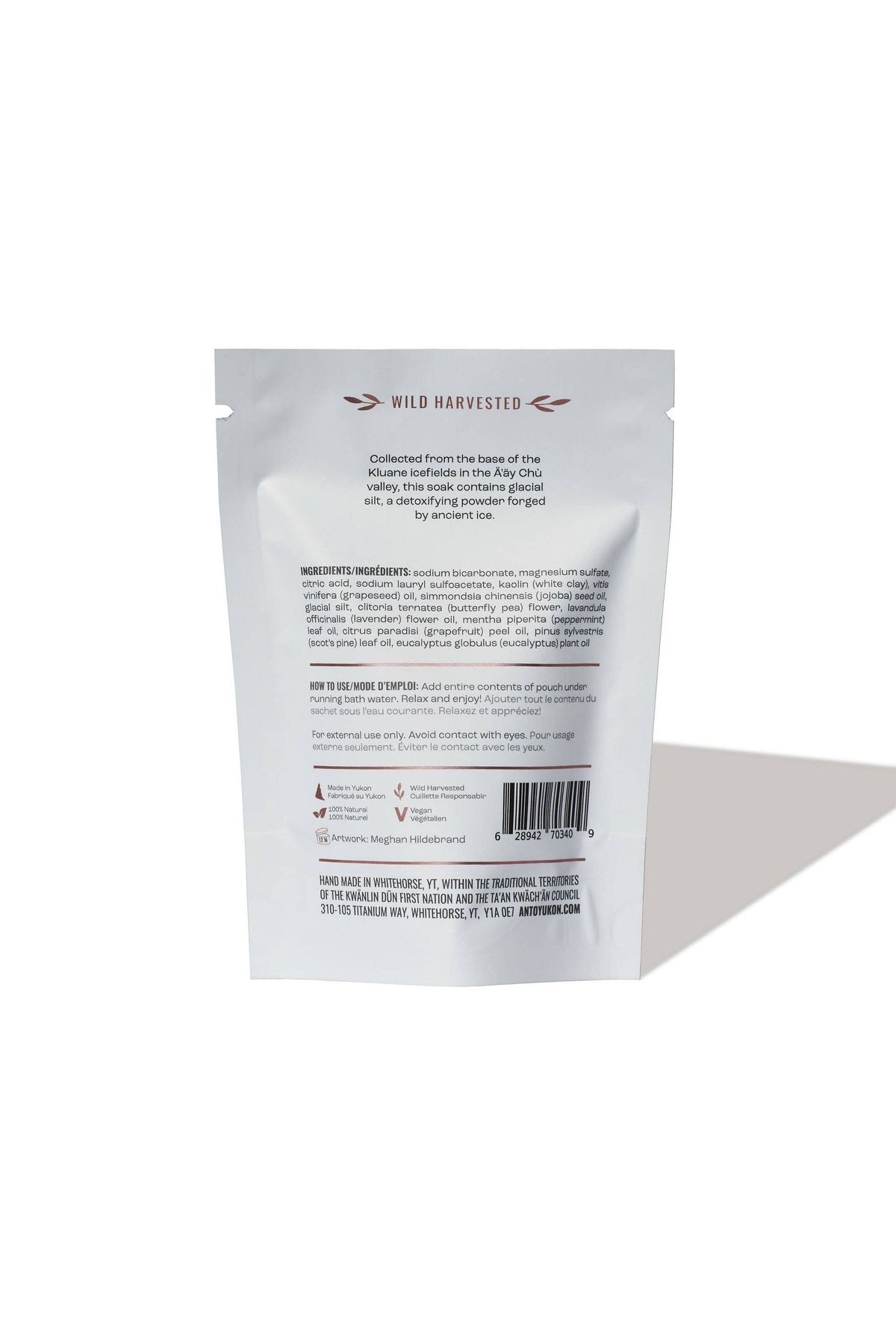 Anto Yukon - Foaming Glacier Bath Soak - 100 g