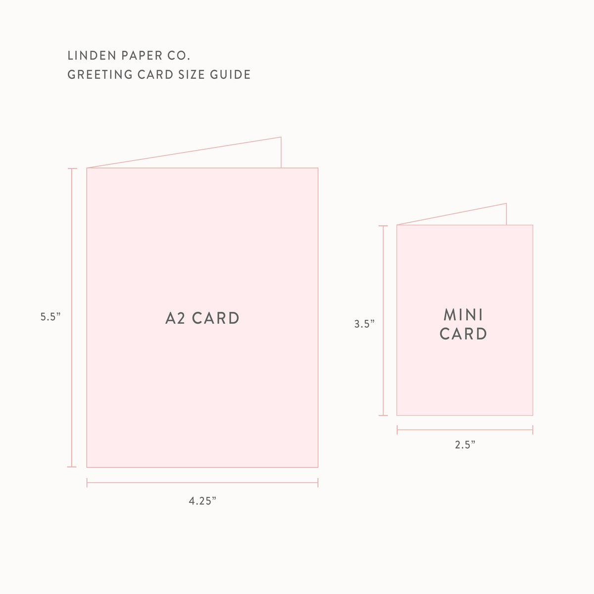 Linden Paper Co. - Merry Christmas Mistletoe | Holiday Greeting Card - Single Card